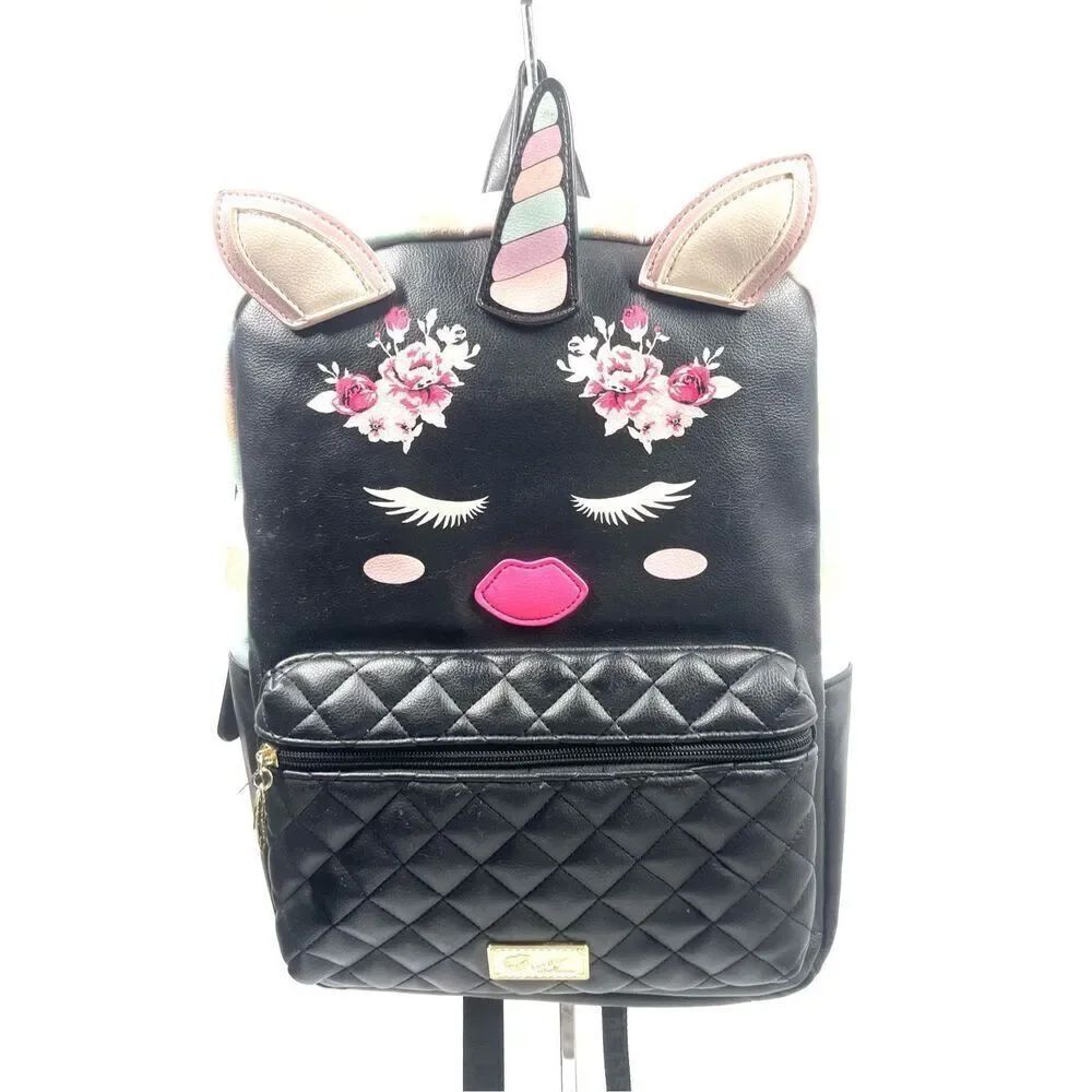 Betsey Johnson Apollo Unicorn Fashion Backpack Luv Betsey Very Rare HTF